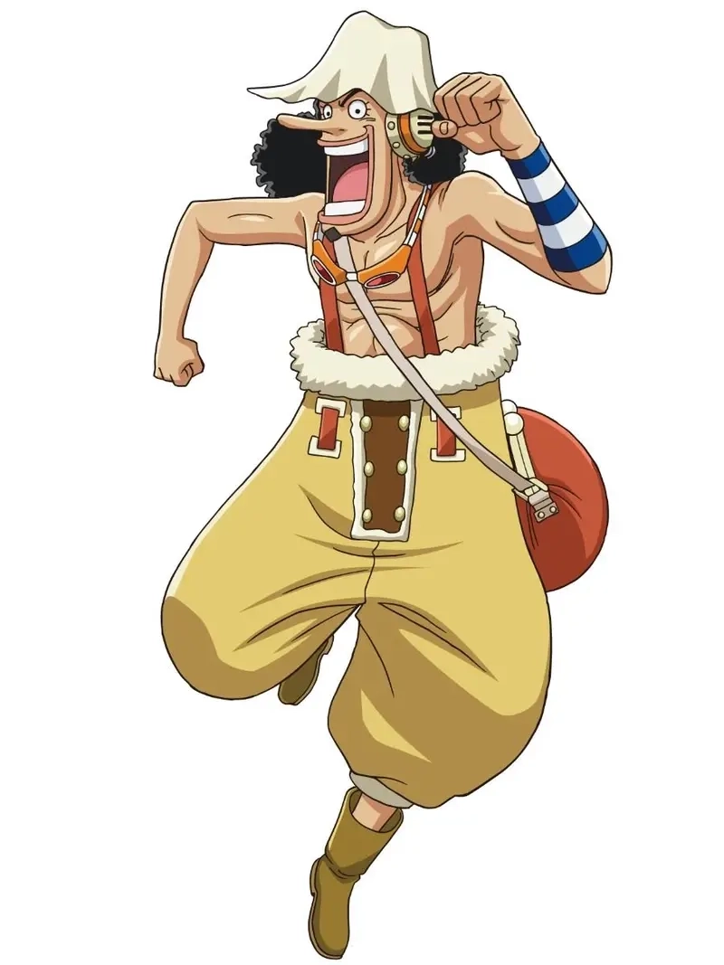 Usopp chibi hoodie áo in hình nhân vật cá tính