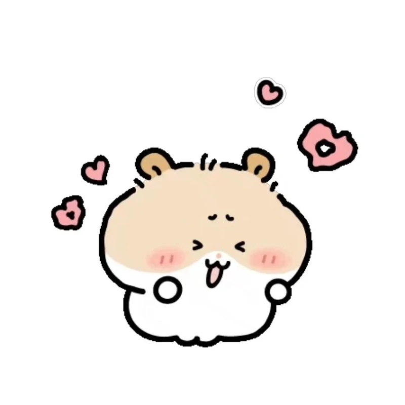 Bộ chibi chuột hamster cute siêu đáng yêu đang gây sốt