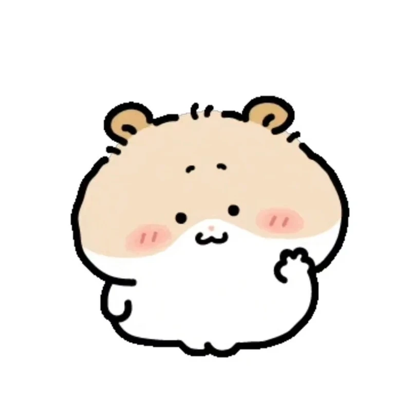 Fan chibi không thể bỏ qua chibi chuột hamster kawaii