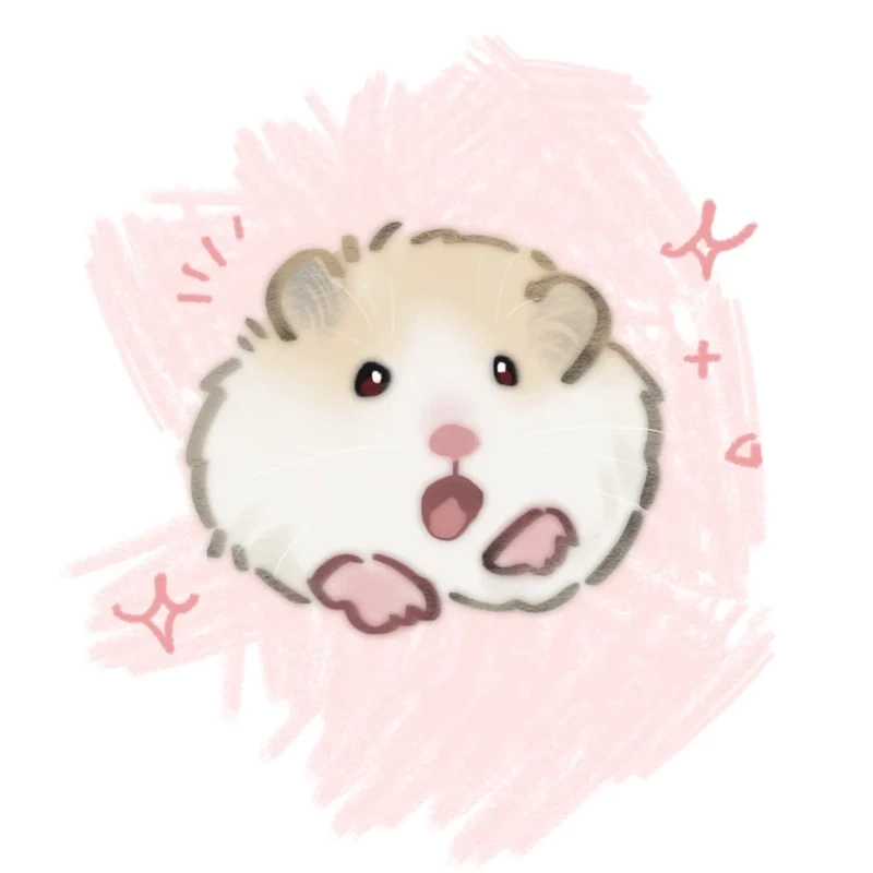 Bộ chibi chuột hamster cho bé cực đáng yêu và dễ thương