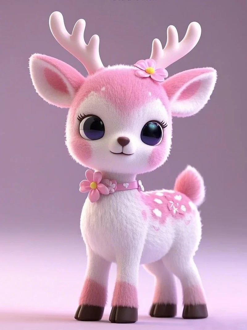 Tuyển tập chibi hươu đáng yêu cho bé cực dễ thương