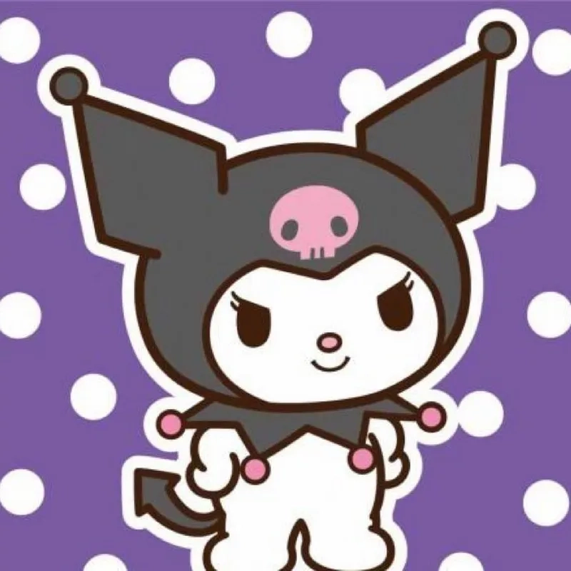 Ngắm nhìn kuromi chibi đầy màu sắc và đáng yêu
