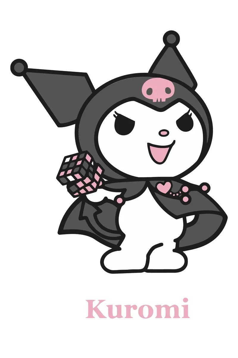 Lưu giữ khoảnh khắc với hình ảnh kuromi cute chibi