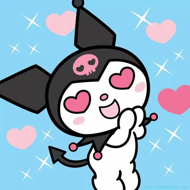 Khám phá hình kuromi chibi siêu dễ thương